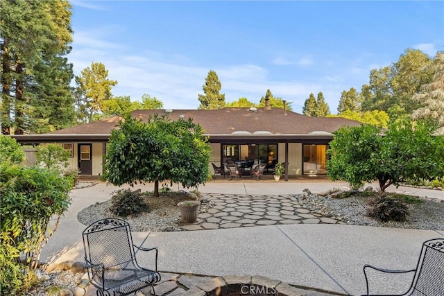 25 Misty Way, Chico, CA 95926 - back of property featuring a patio area