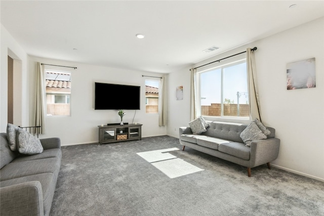 13343 Macaw Pl, Victorville, CA 92395 - living area with carpet floors and baseboards