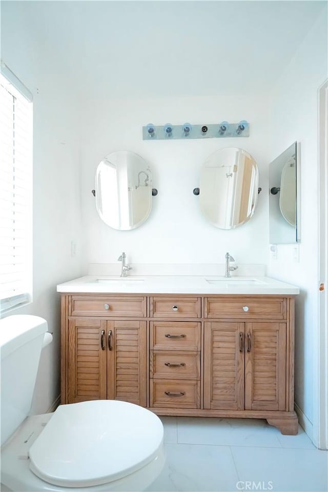 3473 Yankee Cir, Riverside, CA 92503 - bathroom with double vanity and tile patterned flooring