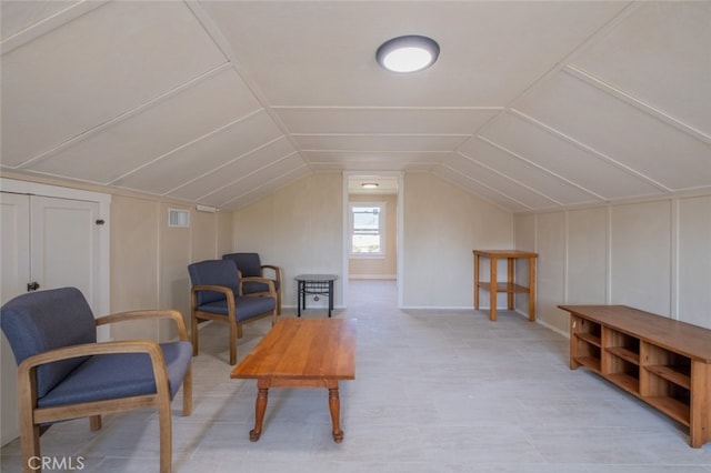 1409 4th St, San Fernando, CA 91340 - living area with lofted ceiling