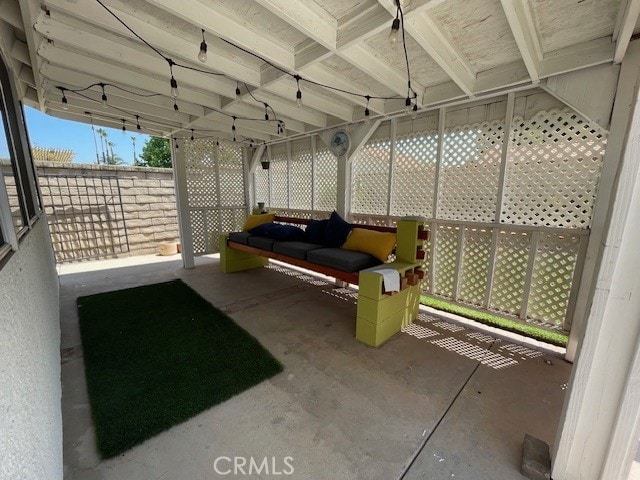 27896 Beacon St, Castaic, CA 91384 - view of patio with outdoor lounge area