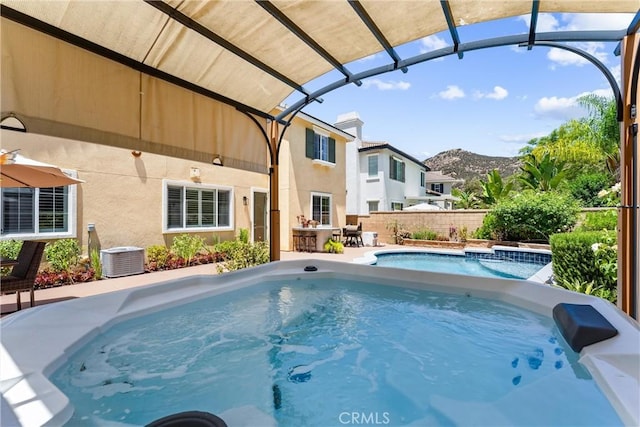 35694 Cherry Bark Way, Murrieta, CA 92562 - view of pool featuring a mountain view