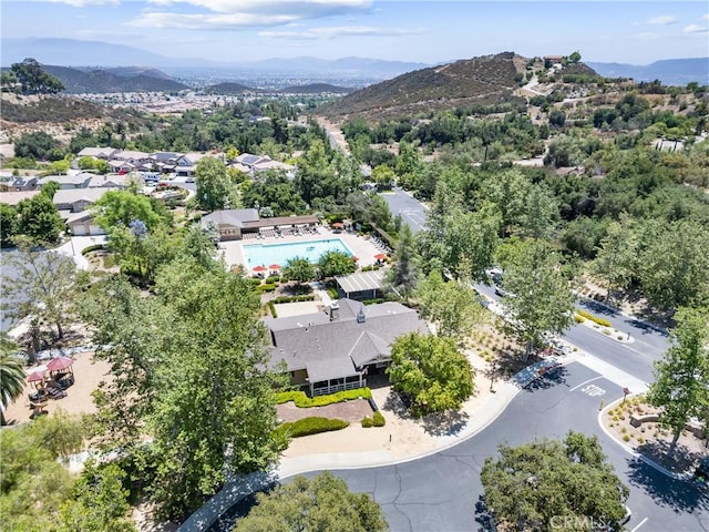 35694 Cherry Bark Way, Murrieta, CA 92562 - drone / aerial view of mountains