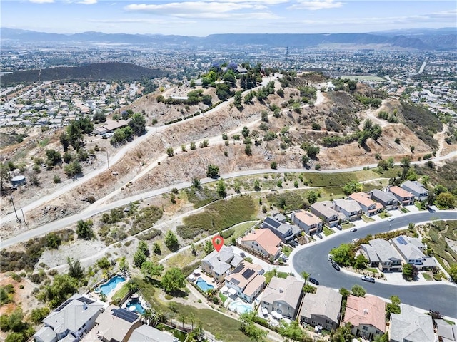 35694 Cherry Bark Way, Murrieta, CA 92562 - aerial view of property and surrounding area with a mountainous background and nearby suburban area