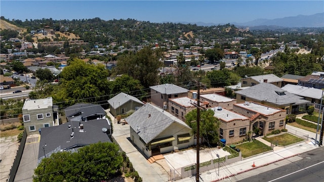 3621 Griffin Ave, Los Angeles, CA 90031 - aerial view of residential area featuring a mountainous background
