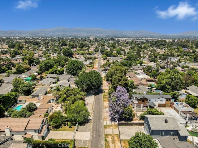 8140 Quartz Ave, Winnetka, CA 91306 - aerial view of residential area with a mountainous background