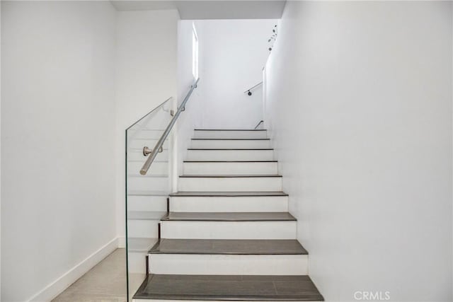 8140 Quartz Ave, Winnetka, CA 91306 - staircase featuring baseboards