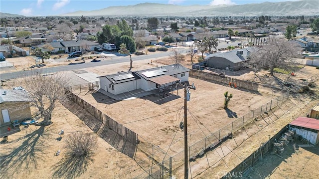 12684 Snapping Turtle Rd, Apple Valley, CA 92308 - aerial view of residential area featuring mountains