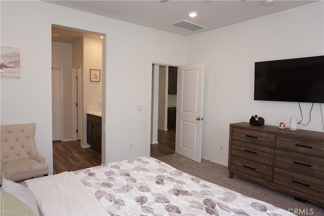 27082 Nolana Way, Menifee, CA 92584 - bedroom featuring connected bathroom and recessed lighting