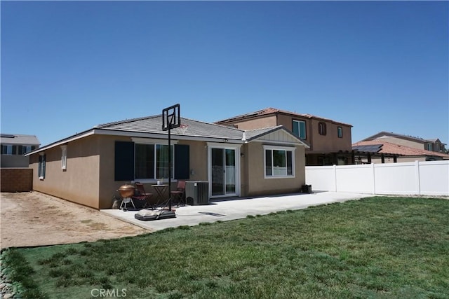 27082 Nolana Way, Menifee, CA 92584 - rear view of house featuring a patio area and stucco siding