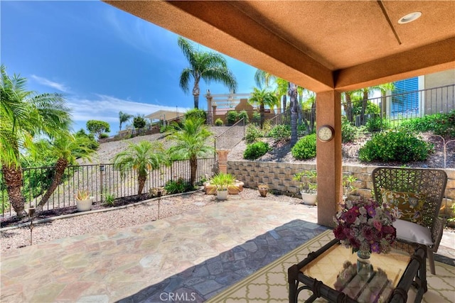 24038 Watercress Dr, Corona, CA 92883 - fenced backyard with a patio