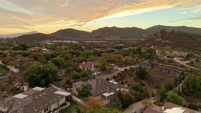 3017 Rue Montreux, Escondido, CA 92026 - view of property location featuring mountains and nearby suburban area