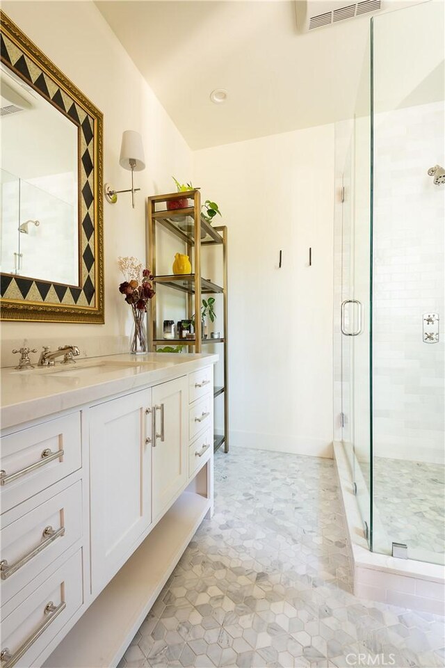 4620 Morse Ave, Sherman Oaks, CA 91423 - full bath featuring vanity and a stall shower