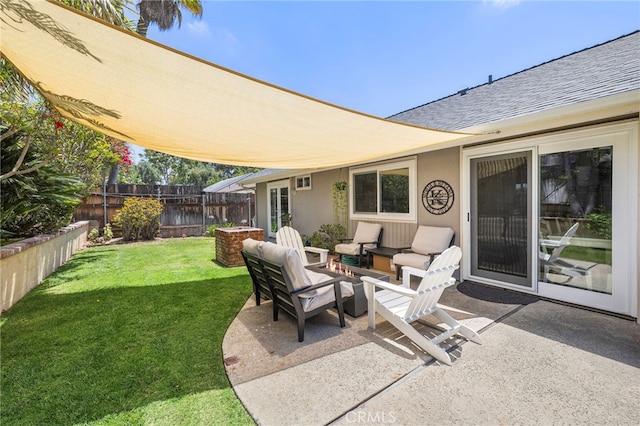 22391 Lombardi, Laguna Hills, CA 92653 - view of patio featuring outdoor lounge area