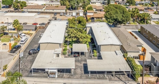 625-627 S Wabash Ave, Glendora, CA 91740 - aerial perspective of suburban area