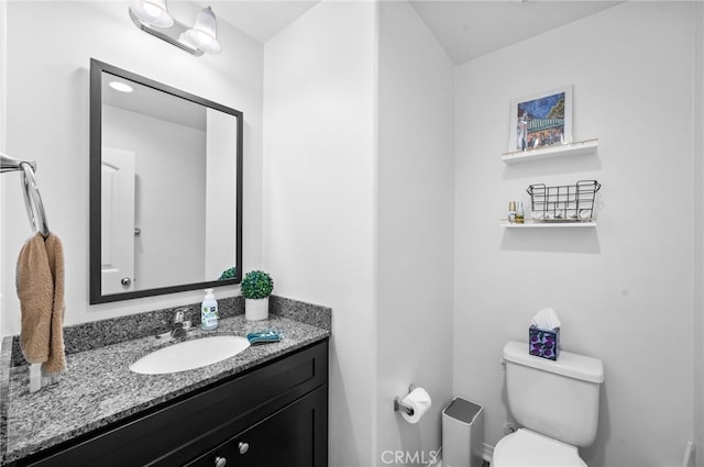 5609 Garibaldi Way, Fontana, CA 92336 - bathroom featuring toilet and vanity