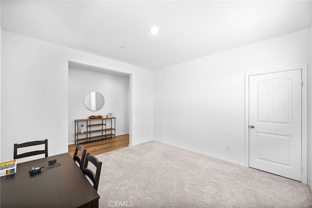5609 Garibaldi Way, Fontana, CA 92336 - unfurnished office featuring carpet flooring and recessed lighting