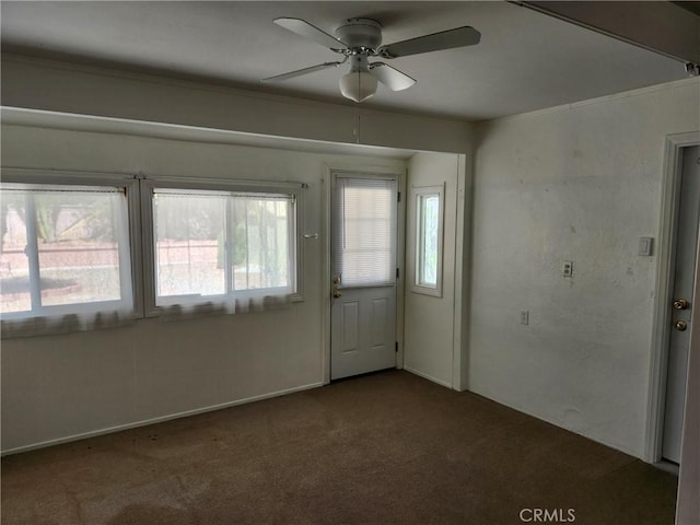 28635 Middlebury Way, Menifee, CA 92586 - carpeted empty room with a ceiling fan