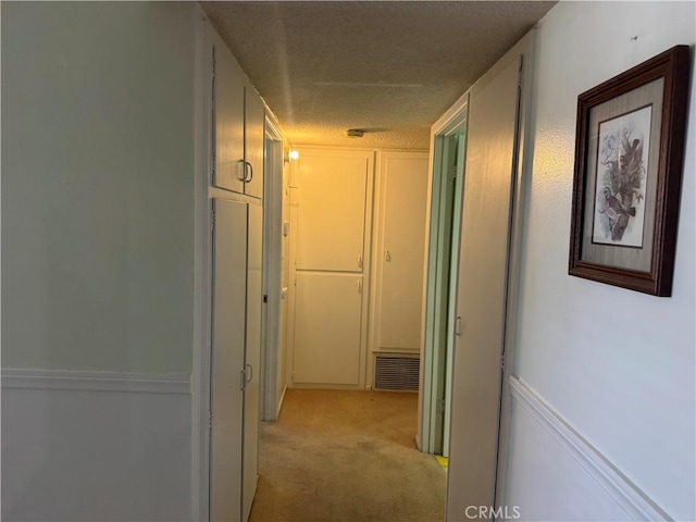28635 Middlebury Way, Menifee, CA 92586 - hall featuring light carpet and a textured ceiling