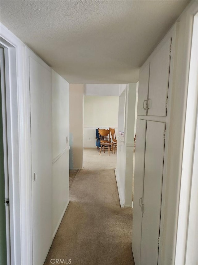 28635 Middlebury Way, Menifee, CA 92586 - hall featuring light colored carpet and a textured ceiling