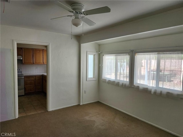 28635 Middlebury Way, Menifee, CA 92586 - spare room with carpet flooring and ceiling fan