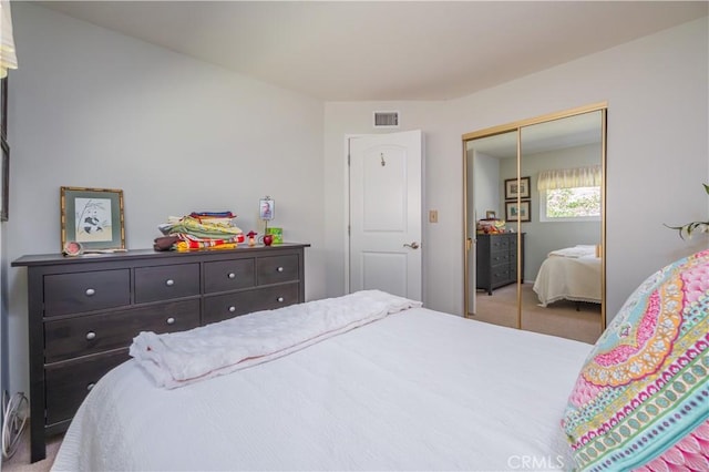 2526 Fontezuela Dr, Hacienda Heights, CA 91745 - bedroom featuring a closet and carpet flooring