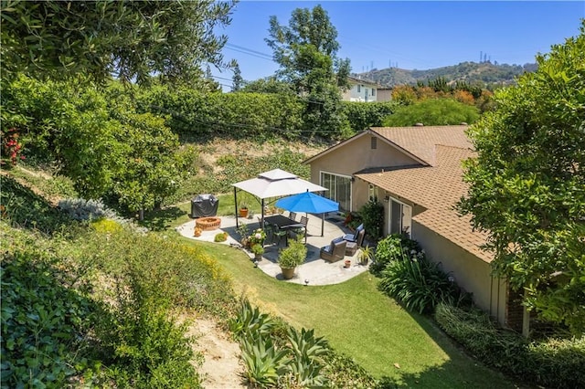2526 Fontezuela Dr, Hacienda Heights, CA 91745 - aerial view of property and surrounding area
