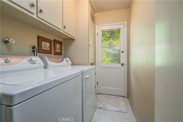 2526 Fontezuela Dr, Hacienda Heights, CA 91745 - laundry area featuring cabinet space and washer and clothes dryer