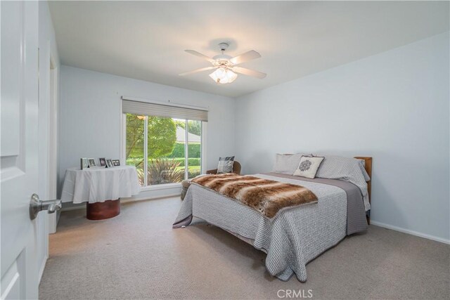 2526 Fontezuela Dr, Hacienda Heights, CA 91745 - bedroom featuring carpet and a ceiling fan