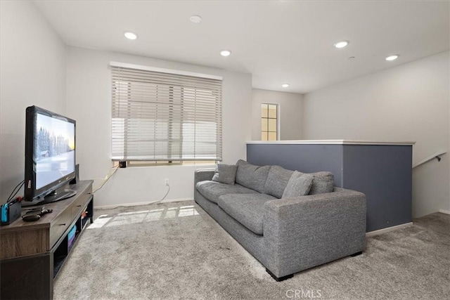 955 W Jasmine Way, Rialto, CA 92376 - carpeted living area featuring recessed lighting