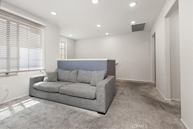 955 W Jasmine Way, Rialto, CA 92376 - carpeted living room with recessed lighting and baseboards