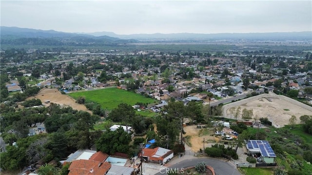 11860 W Trail Trail, Sylmar, CA 91342 - aerial overview of property's location featuring mountains and nearby suburban area