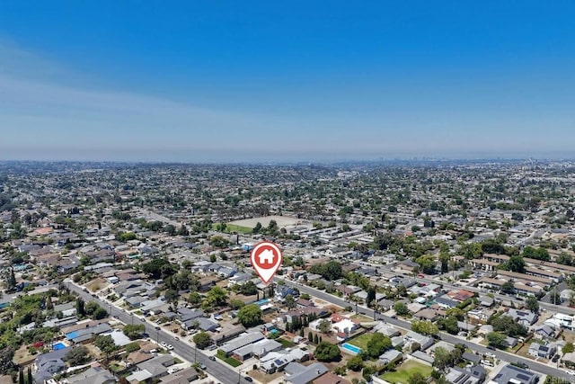 4693 71st St, La Mesa, CA 91942 - aerial perspective of suburban area