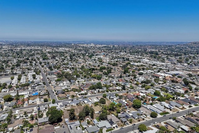 4693 71st St, La Mesa, CA 91942 - aerial overview of property's location with nearby suburban area