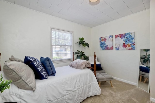 4693 71st St, La Mesa, CA 91942 - carpeted bedroom with baseboards