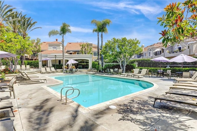25072 Leucadia St Unit E, Laguna Niguel, CA 92677 - community pool featuring a patio and a residential view