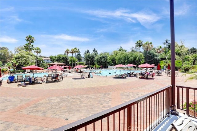 25072 Leucadia St Unit E, Laguna Niguel, CA 92677 - community pool featuring a patio area