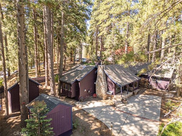 31701 Christmas Tree Ln, Running Springs, CA 92382 - view of subject property