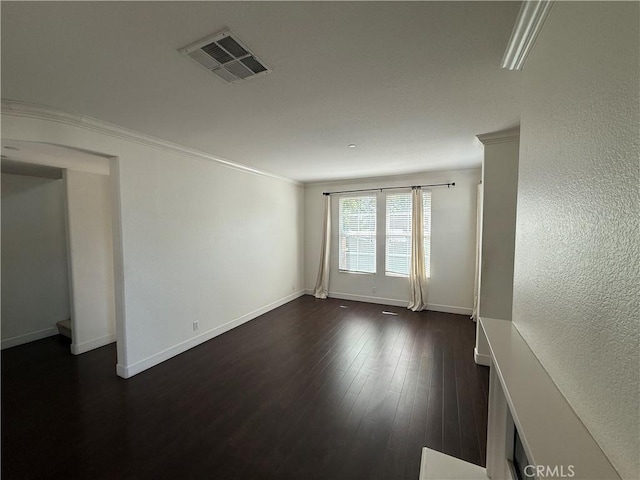 194 Principia Ct, Claremont, CA 91711 - unfurnished room featuring dark wood-type flooring and ornamental molding
