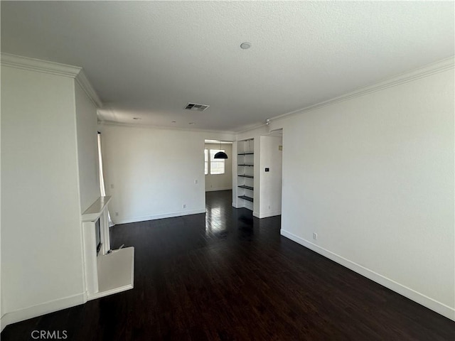 194 Principia Ct, Claremont, CA 91711 - spare room with dark wood-style floors and crown molding