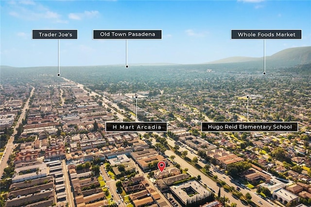 800 W Huntington Dr Unit D, Arcadia, CA 91007 - city view featuring a mountainous background