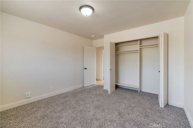 2738 S Fairway Ct, Visalia, CA 93277 - unfurnished bedroom with light colored carpet and a closet