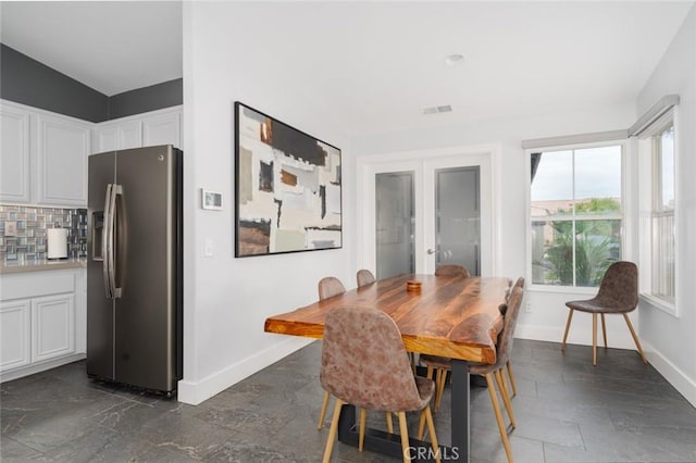 47645 Calle Diamante, Indio, CA 92201 - dining area with plenty of natural light and french doors