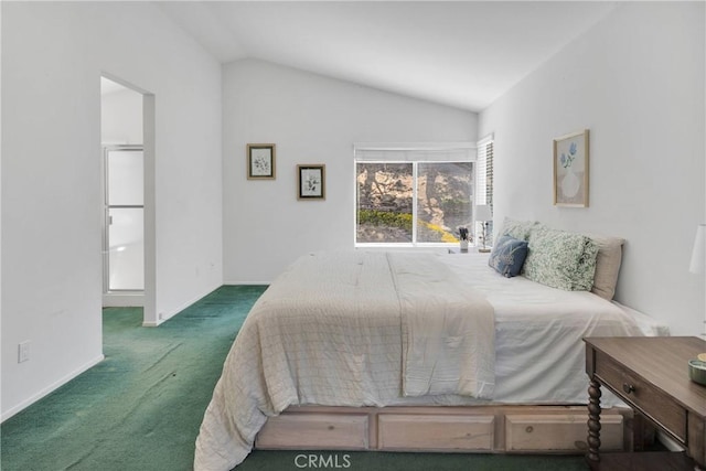 15030 Camino Arroyo, Chino Hills, CA 91709 - bedroom with carpet floors and lofted ceiling