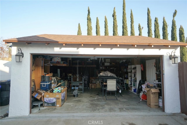 8937 Palmetto Ave, Fontana, CA 92335 - view of detached garage