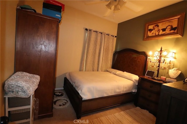 13115 Sunset Canyon Way, Victorville, CA 92395 - carpeted bedroom featuring a ceiling fan