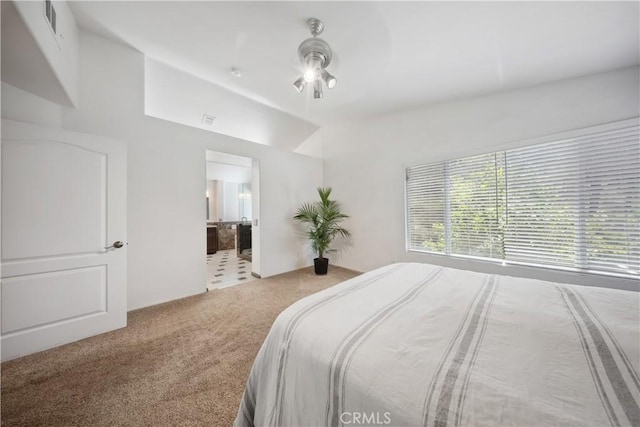 27628 Deerfield Ln, Valencia, CA 91354 - carpeted bedroom featuring ensuite bathroom