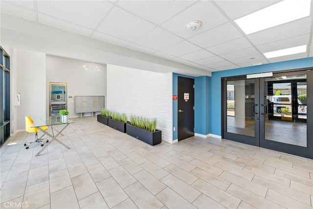 419 N Chandler Ave Unit 523, Monterey Park, CA 91754 - common area with a drop ceiling