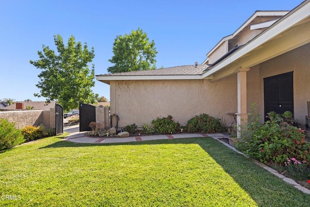 2325 Parkway Dr, Camarillo, CA 93010 - view of green lawn featuring a gate