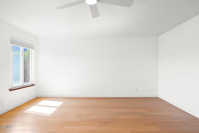 2325 Parkway Dr, Camarillo, CA 93010 - empty room with light wood-style floors and ceiling fan